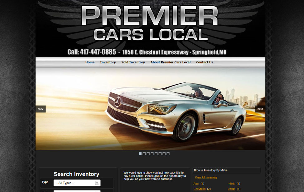 VinList Custom Dealership Websites