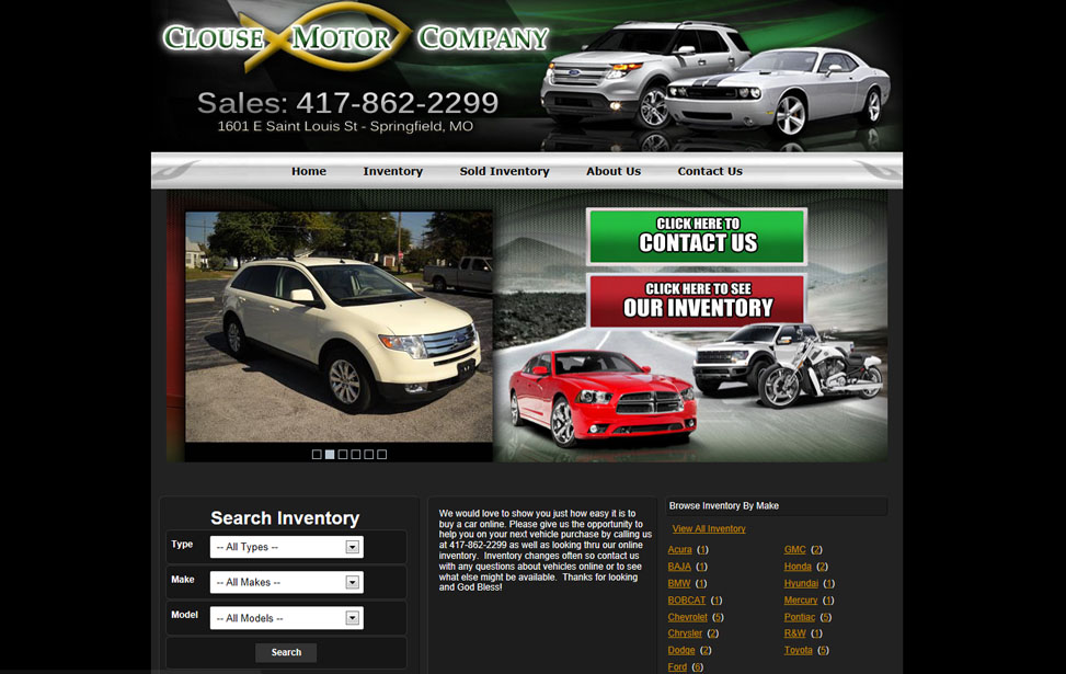 VinList Custom Dealership Websites