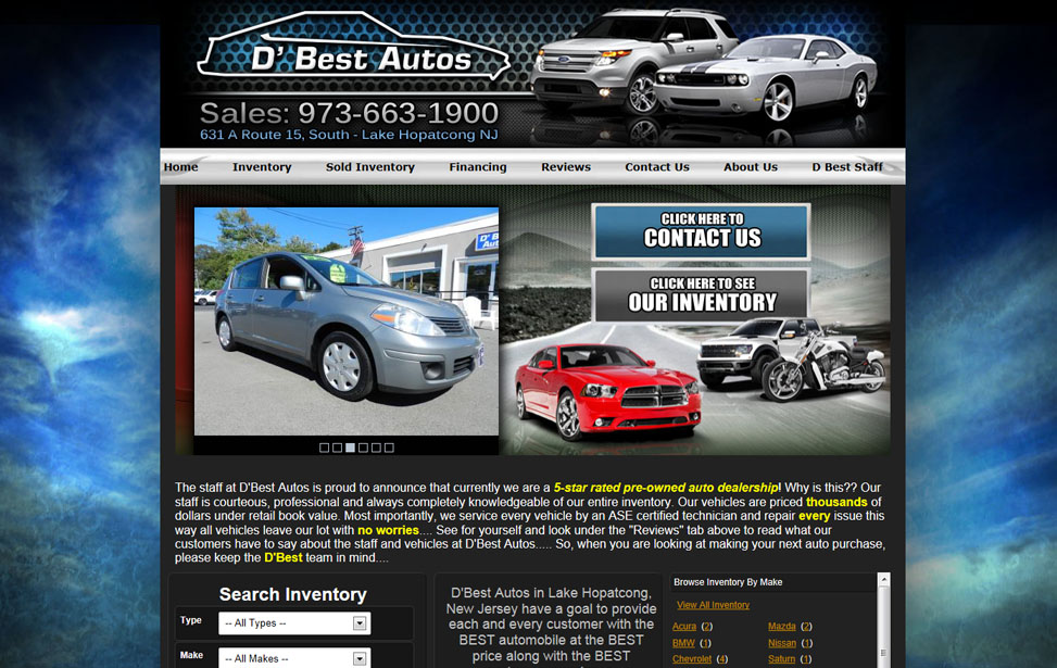 VinList Custom Dealership Websites